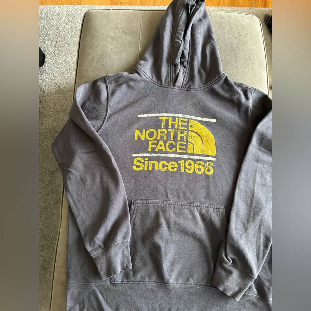 The North Face Grey Hoodie Size M